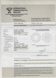 💎 Diamante Naturale 0.54 ct – IF – Certificato IG