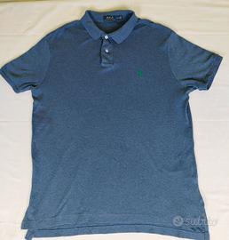 polo Ralph Lauren originale blu taglia L 