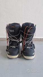 Scarpone snowboard thirty two e attacchi snowboard