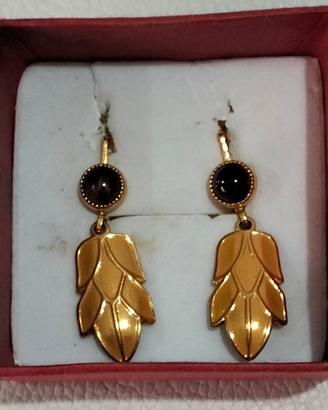 Orecchini placcati in oro