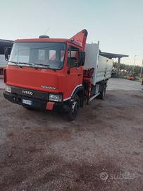 Iveco ribaltabile e gru