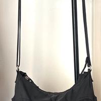 Borsa Samsonite nera tracolla in nylon come nuova