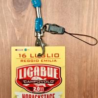 LIGABUE PORTAPASS TOUR 2006 + PASS CAMPOVOLO 2011