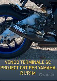 Scarico sc-project crt omologato r1m/ r1
