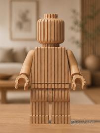 Riproduzione omino lego stampatonin 3d