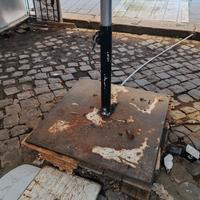  OMBRELLONE DA MERCATO PROFESSIONALE 4X4MT 