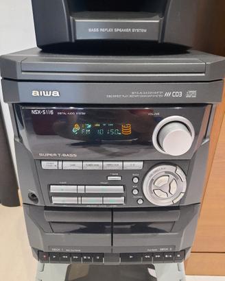 Stereo Aiwa CD cassette 