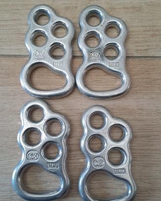 n 4 dissipatori arrampicata roccia kong 
