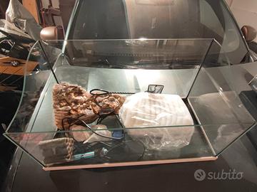 acquario per pesci e tartarughe 