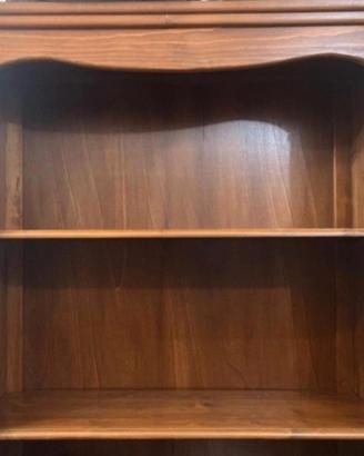 libreria in noce