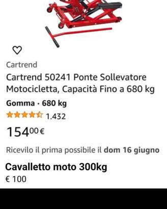 cavalletto moto 