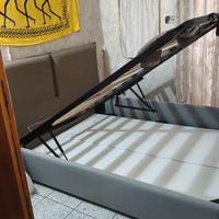 Letto matrimoniale contenitore