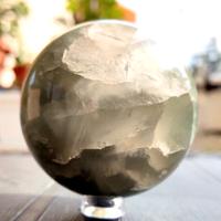 Sfera di Cristallo 405g Fluorite Minerale Reiki