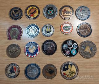 19 medaglie militari USA challenge coin monete