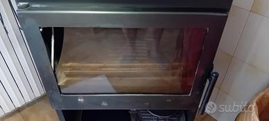 Vetro ceramico stufa a legna