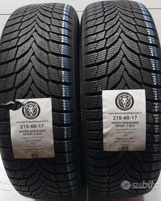 2 gomme 215 60 17 nexen a47442