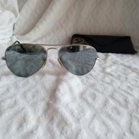 A1061 Ray-ban Aviator Rb3025 Tg55 Montatura argen