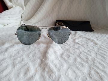 A1061 Ray-ban Aviator Rb3025 Tg55 Montatura argen