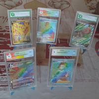 Carte Pokemon gradate incapsulate