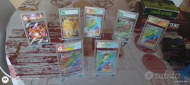 Carte Pokemon gradate incapsulate