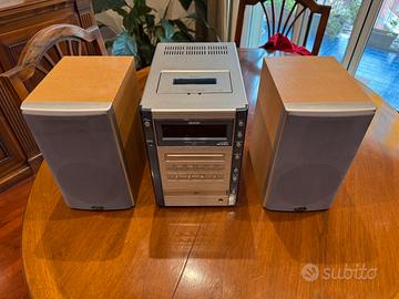 Impianti stereo Denon con lettore CD e cassette