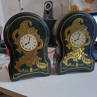 2 scatole di latta AFTER EIGHT forma orologio
