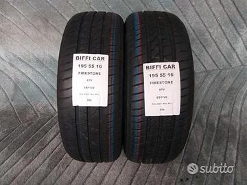 2 gomme 195 55 16 firestone a220
