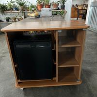 mobiletto con frigobar mini frigo