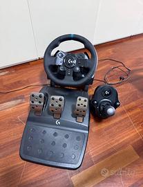 volante gran turismo con cambio e pedali