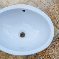 Lavello in ceramica da incasso 