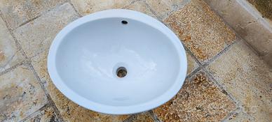 Lavello in ceramica da incasso 