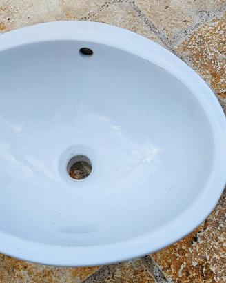 Lavello in ceramica da incasso 