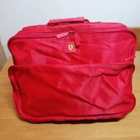 Borsa 24 ore rossa Logo Ferrari