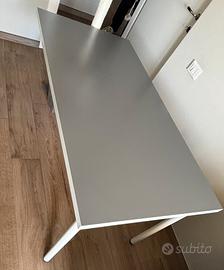 Scrivania ikea LINNMON con gambe ADILS
