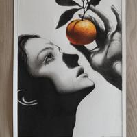 Disegno Originale "Lu Suli 'nta manu" (BN) e color