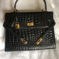 Borsa modello Kelly nera