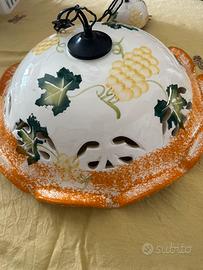 Lampadario sospensione ceramica