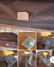 borsa e portafogli Gucci originale 