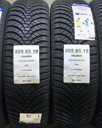 4 GOMME 205 65 16 FALKEN 4STAG. NUOVE RIF3934