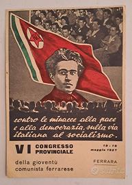 Cartolina politica Ferrara