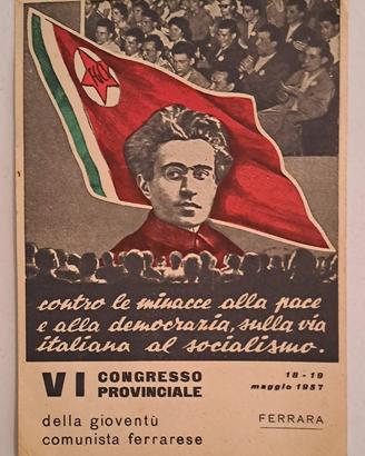 Cartolina politica Ferrara