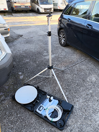 Antenna satellitare camper portatile