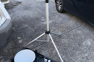 Antenna satellitare camper portatile