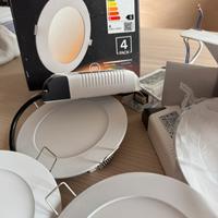 4 faretti Lumary 6w - 12 mm