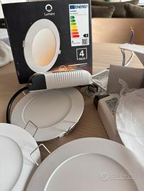 4 faretti Lumary 6w - 12 mm