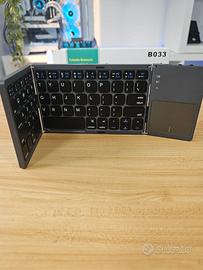 Tastiera Bluetooth Pieghevole con Touchpad