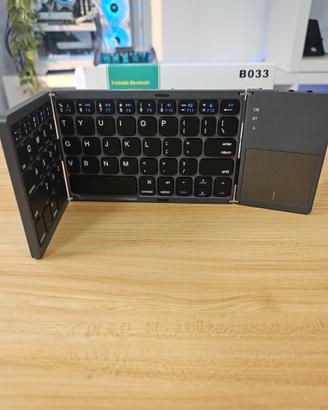 Tastiera Bluetooth Pieghevole con Touchpad