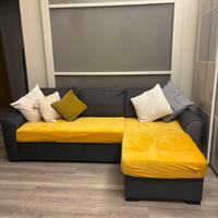 Divano Maison du Monde trasformabile in letto