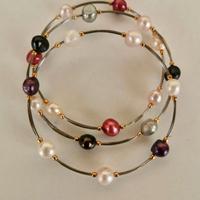 Braccialetti perle e oro