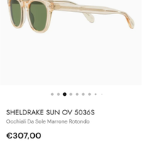 Occhiali Oliver peoples vintage da sole